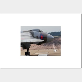 RAF Vulcan XH558 lining up Posters and Art